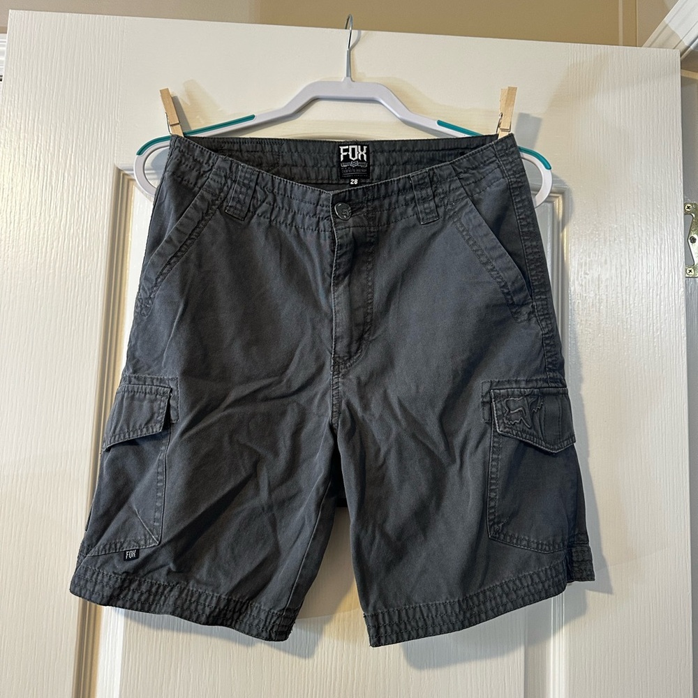 Fox Men's Gray Cargo Shorts